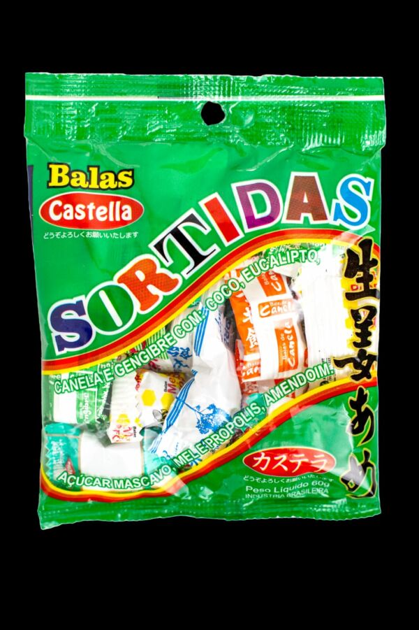 balas sortidas de gengibre 60gr.